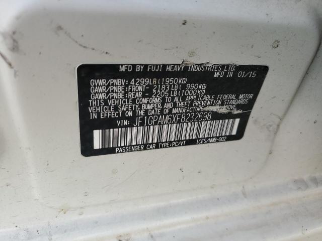 2015 SUBARU IMPREZA LI - JF1GPAM6XF8232698