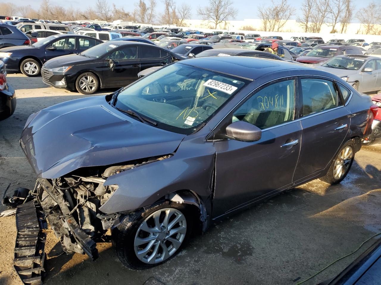 2017 Nissan Sentra S vin: 3N1AB7AP4HY208664