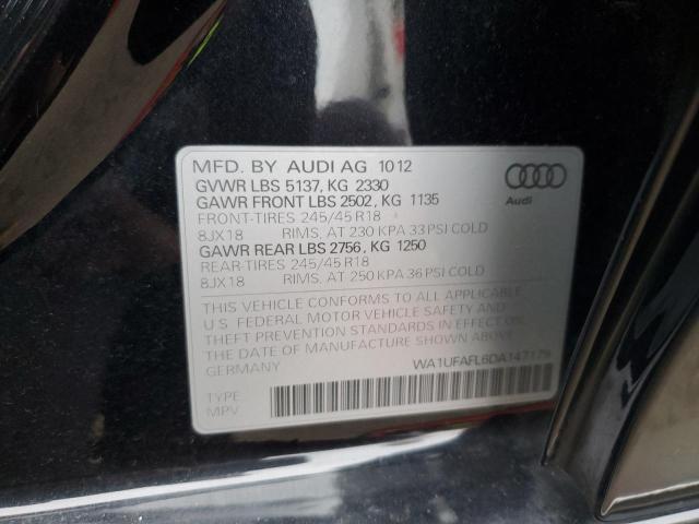 VIN WA1UFAFL6DA147179 2013 Audi A4, Premium Plus no.12