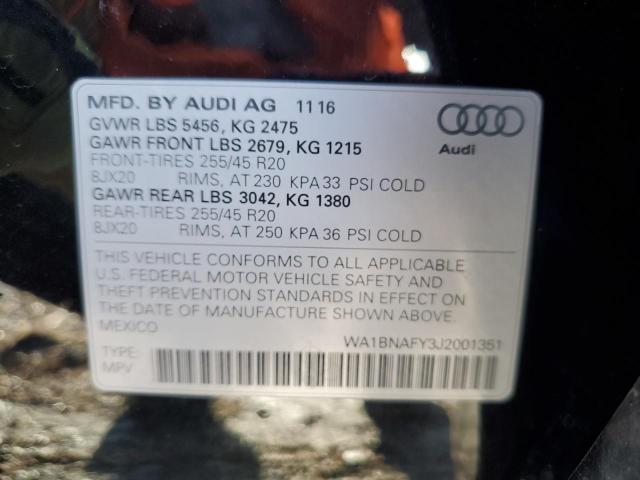 WA1BNAFY3J2001351 2018 AUDI Q5, photo no. 14