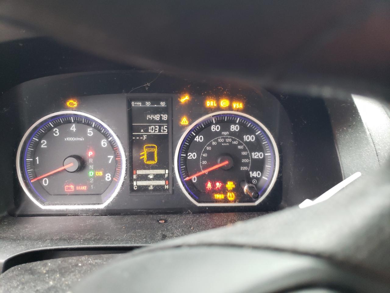 5J6RE48519L060410 2009 Honda Cr-V Ex