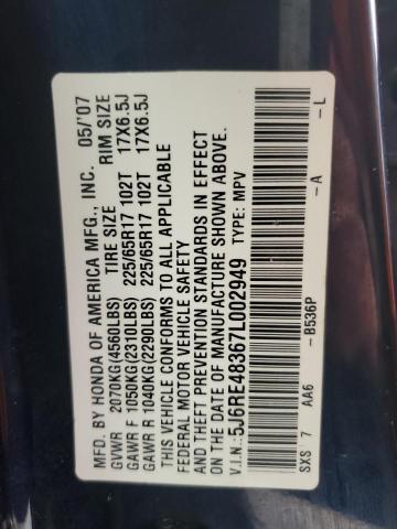 2023 HONDA CR-V LX - 5J6RE48367L002949