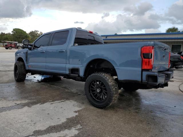 FORD F350 SUPER 2023 blue  diesel 1FT8W3BM7PED89655 photo #3