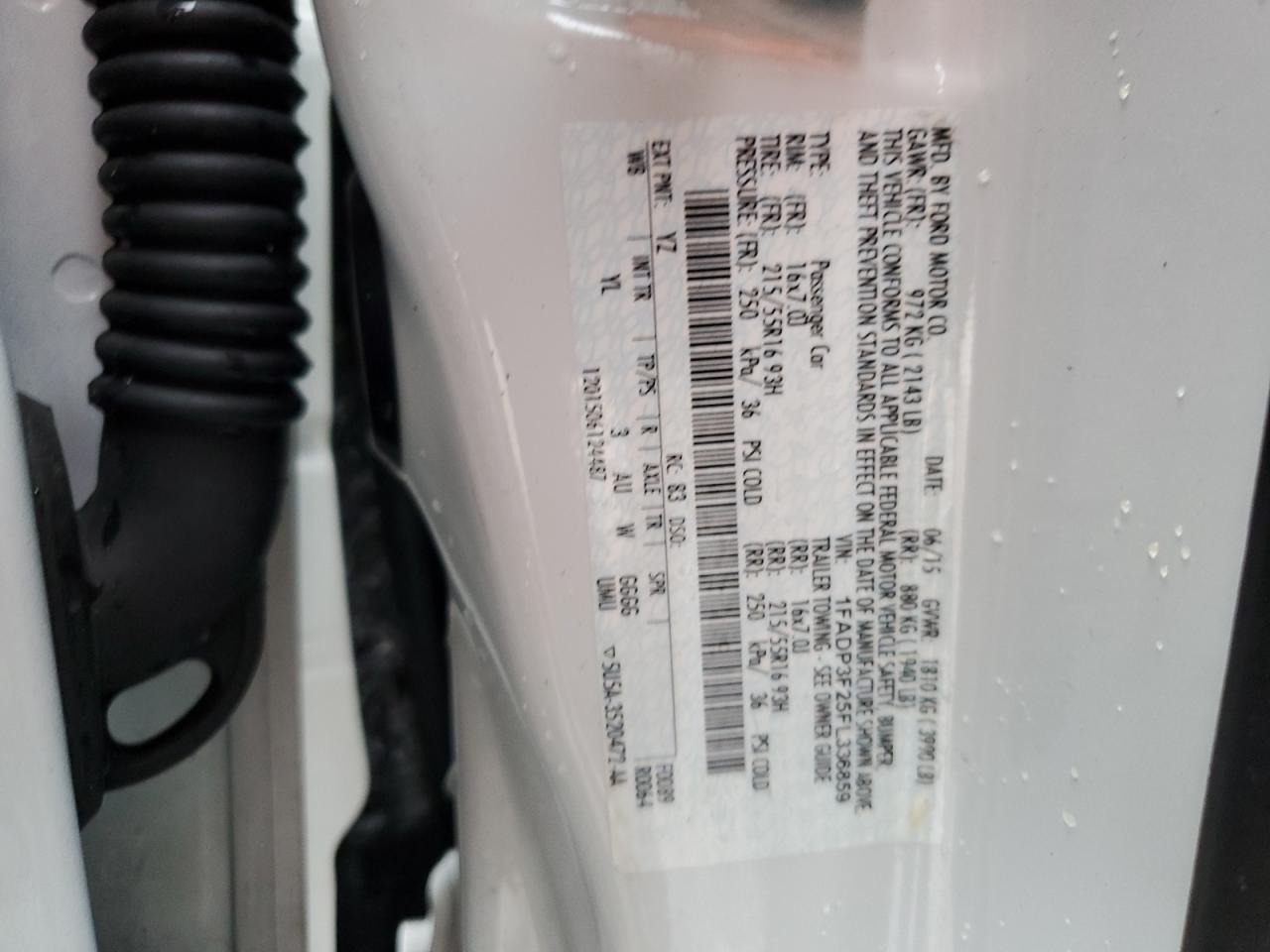 1FADP3F25FL336859 2015 Ford Focus Se