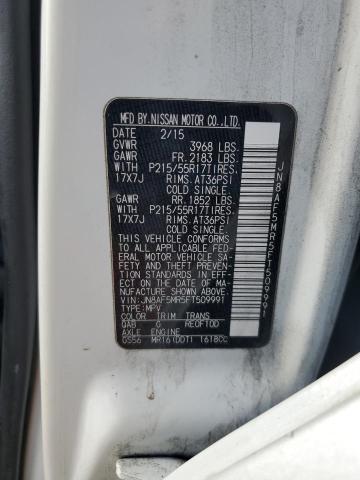 2015 NISSAN JUKE S - JN8AF5MR5FT509991