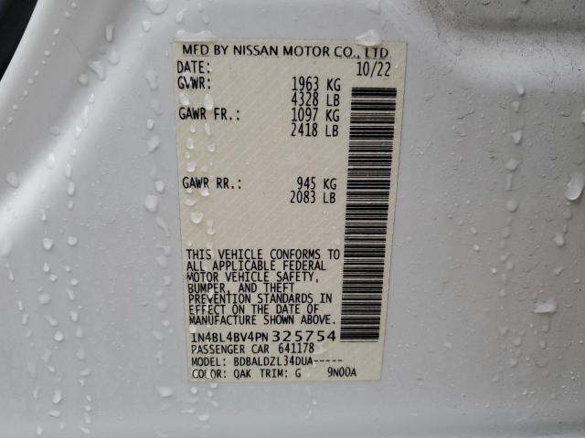 1N4BL4BV4PN325754 | 2023 NISSAN ALTIMA S