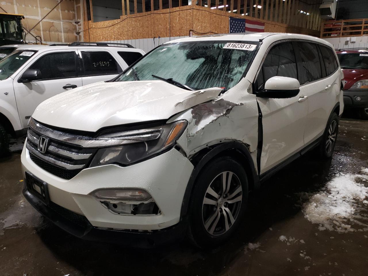 2016 Honda Pilot Exl vin: 5FNYF6H52GB065920