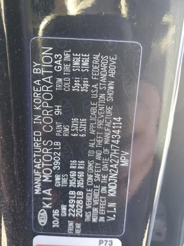 KNDJN2A27H7434114 | 2017 KIA SOUL