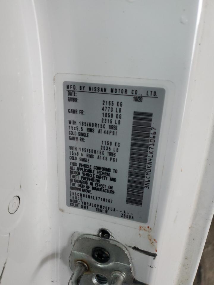 3N6CM0KN4LK710667 NISSAN NV 2020