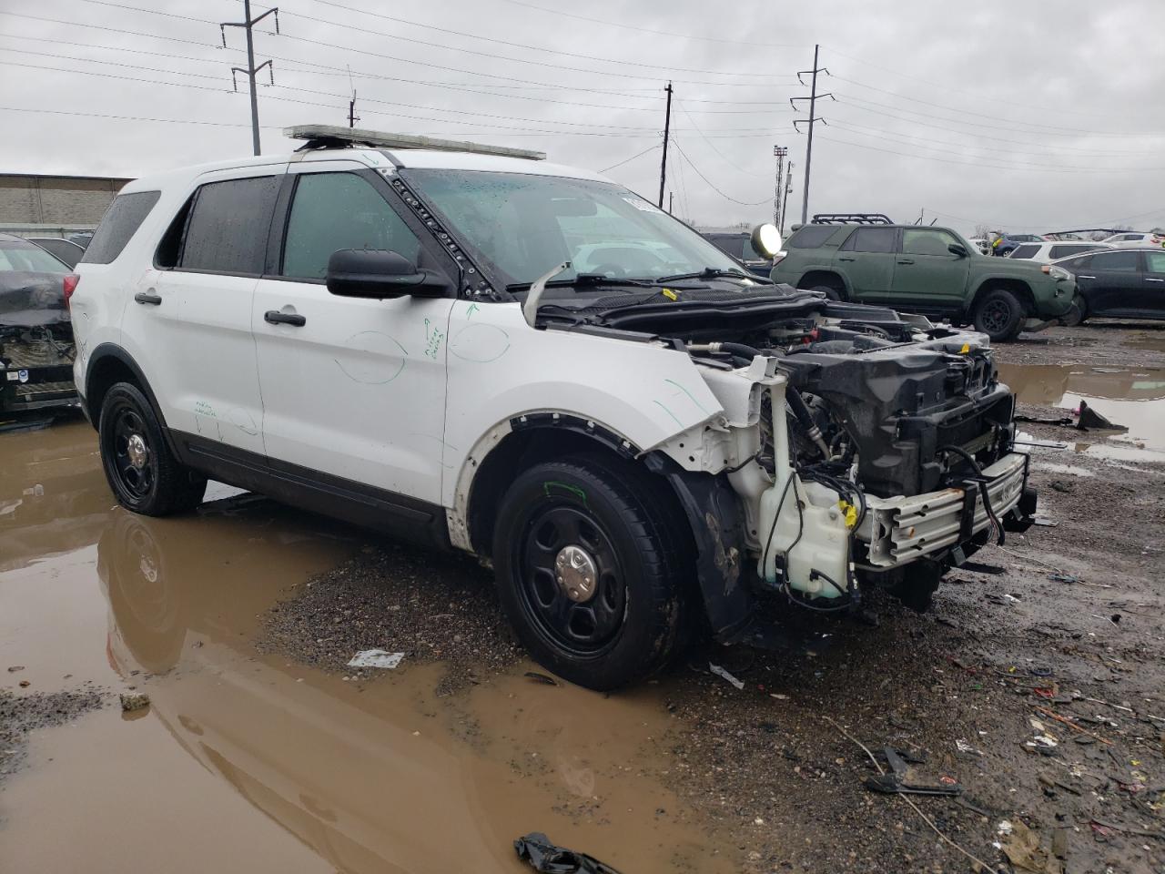 2016 Ford Explorer Police Interceptor vin: 1FM5K8AR8GGA28279