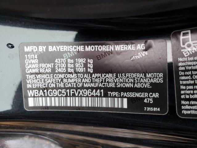 VIN WBA1G9C51FVX96441 2015 BMW 2 Series, 228 Xi Sulev no.12