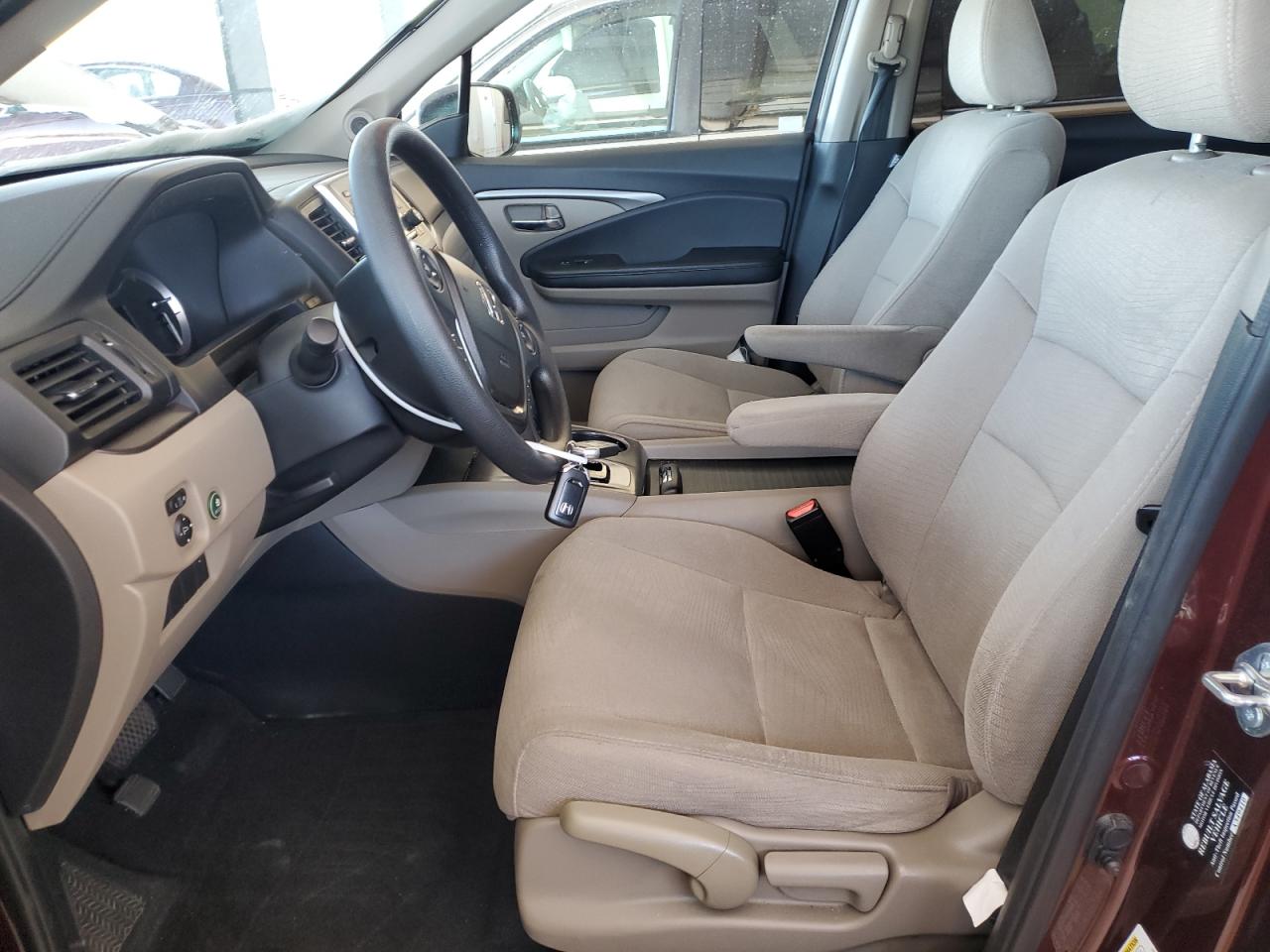 5FNYF6H1XJB022253 HONDA PILOT 2018