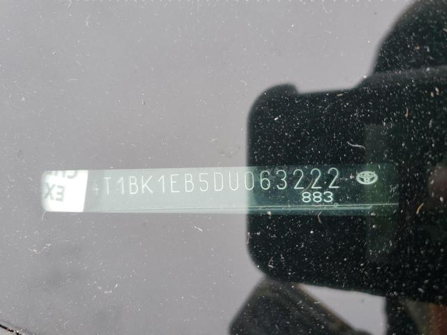 2013 TOYOTA AVALON BAS #3312266771