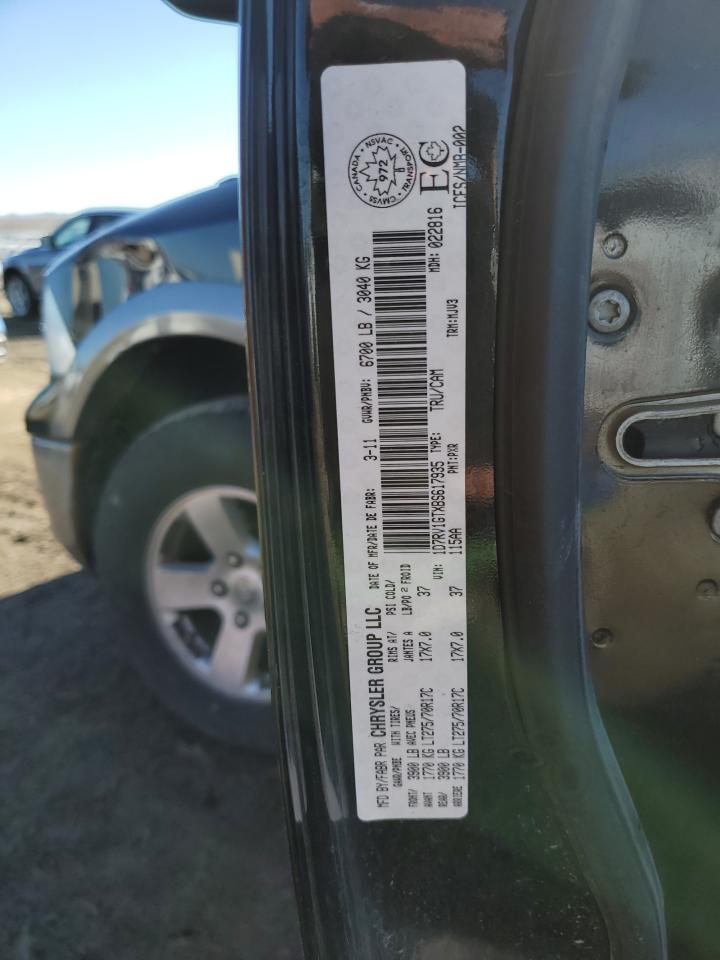 1D7RV1GTXBS617935 2011 Dodge Ram 1500