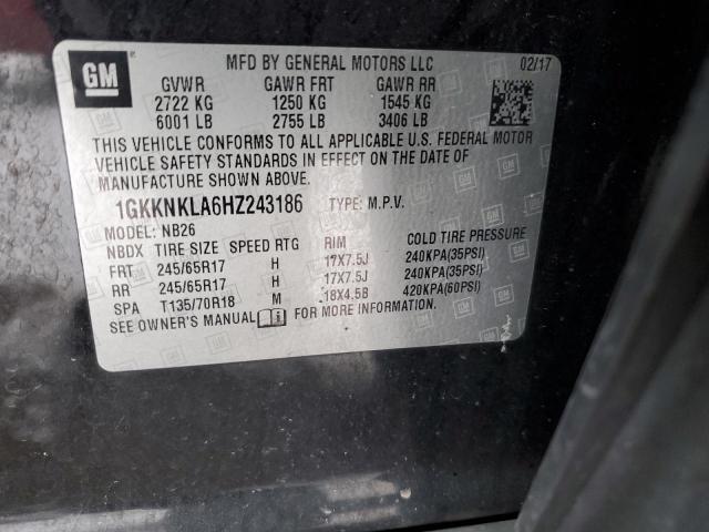2017 GMC ACADIA SLE - 1GKKNKLA6HZ243186