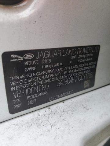2016 JAGUAR XF S SAJBG4BV6GCY17651