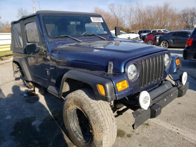 2000 Jeep Wrangler / Tj Sport VIN: 1J4FA49S9YP753980 Lot: 82529083