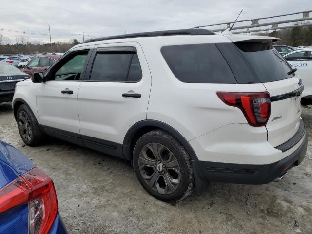 Vin: 1fm5k8gt3jga50278, lot: 39203534, ford explorer sport 20182