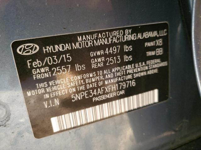 5NPE34AFXFH179716 | 2015 HYUNDAI SONATA SPO