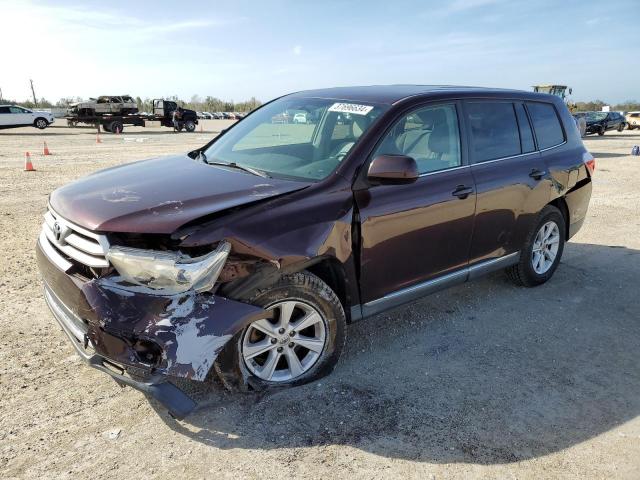 VIN 5TDZA3EH7DS042351 2013 Toyota Highlander, Base no.1