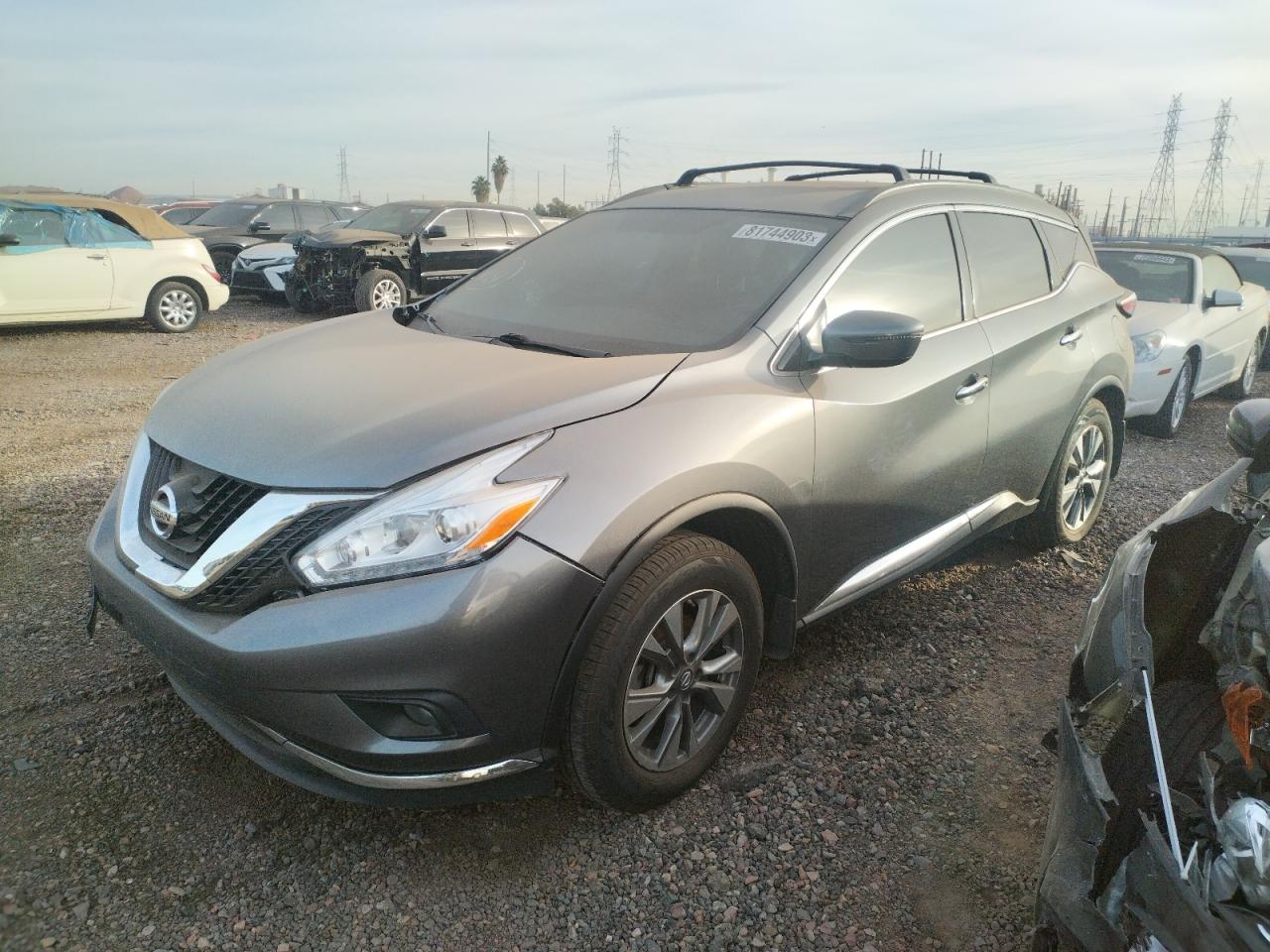 5N1AZ2MG3GN126004 NISSAN MURANO 2016