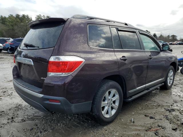 VIN 5TDBK3EH3DS236826 2013 Toyota Highlander, Base no.3