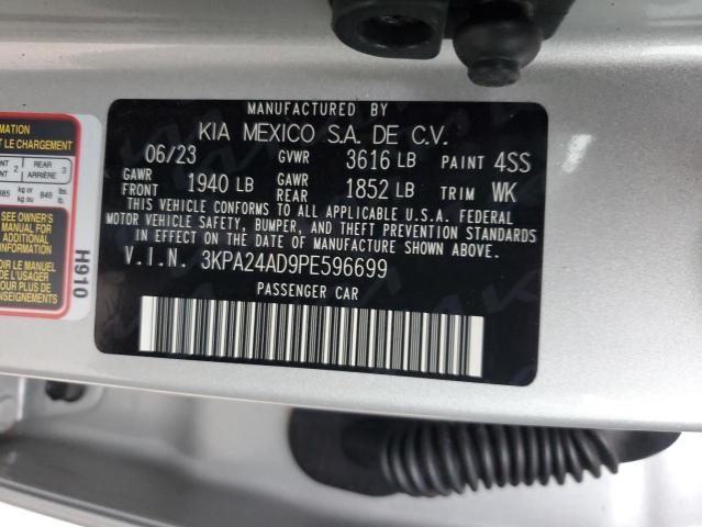 3KPA24AD9PE596699 | 2023 KIA RIO LX