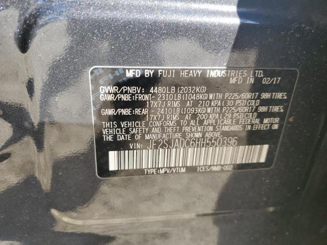 JF2SJADC6HH550396 | 2017 SUBARU FORESTER 2