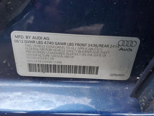 VIN WAUJFAFL5DN012306 2013 Audi A4, Prestige no.13