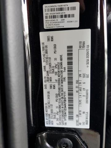 2019 FORD F150 SUPER - 1FTEW1E54KFB57111