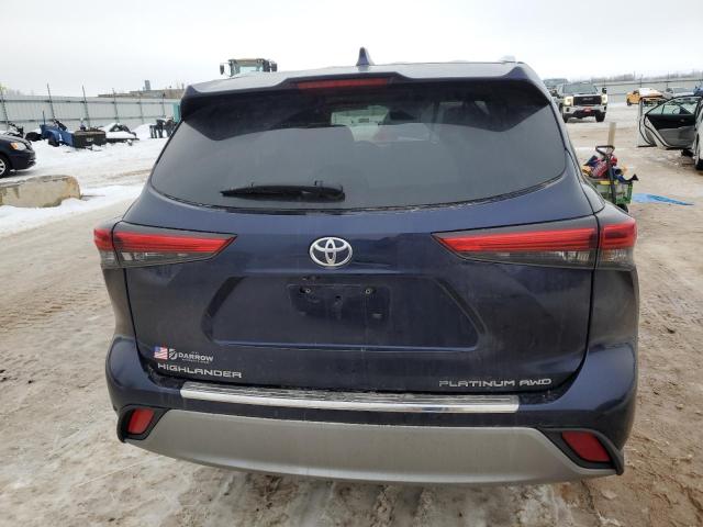 VIN 5TDFZRBH6MS065770 2021 Toyota Highlander, Platinum no.6