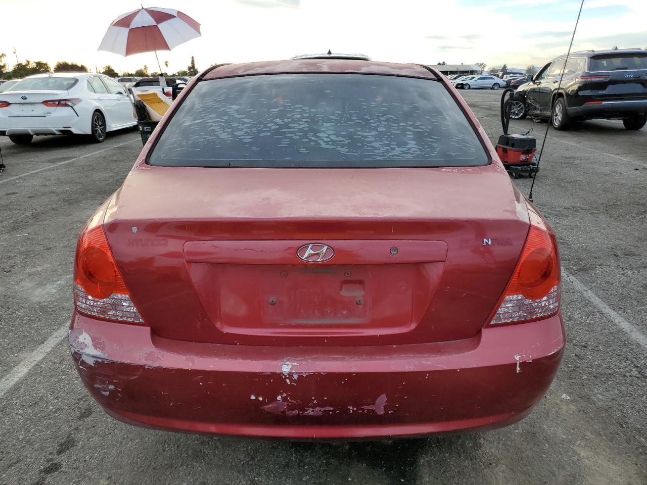 KMHDN46D64U890695 2004 Hyundai Elantra Gls