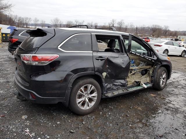 VIN 5TDJKRFHXFS220509 2015 Toyota Highlander, Xle no.3