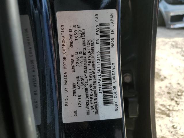 2019 MAZDA 3 PREFERRE - JM1BPACL3K1113115