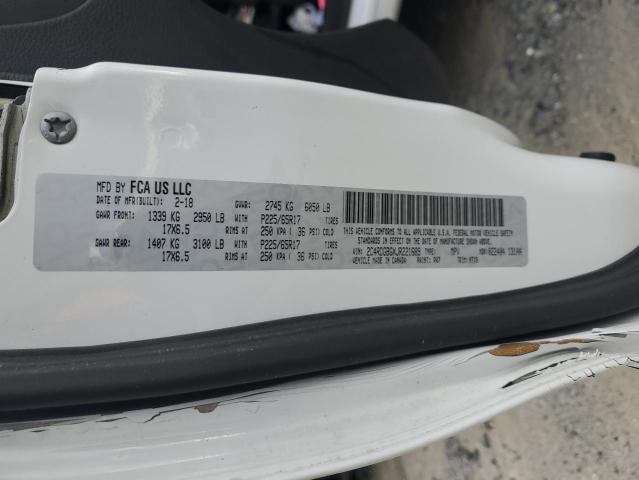 2018 DODGE GRAND CARA - 2C4RDGBGXJR221689