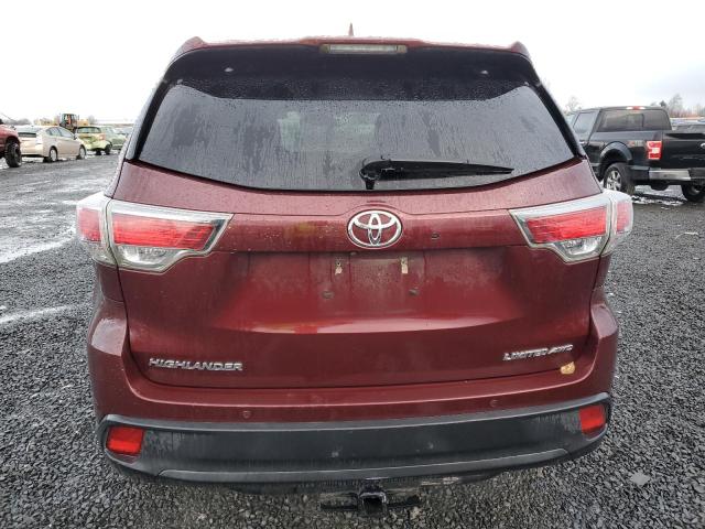 VIN 5TDDKRFH4FS131127 2015 Toyota Highlander, Limited no.6