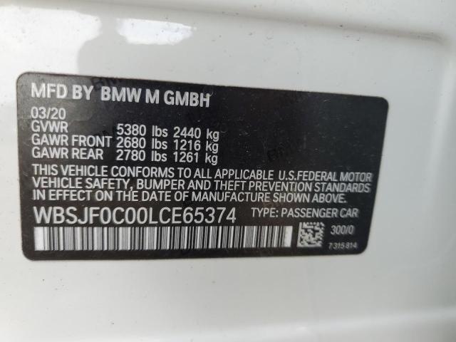 2020 BMW M5 BASE - WBSJF0C00LCE65374