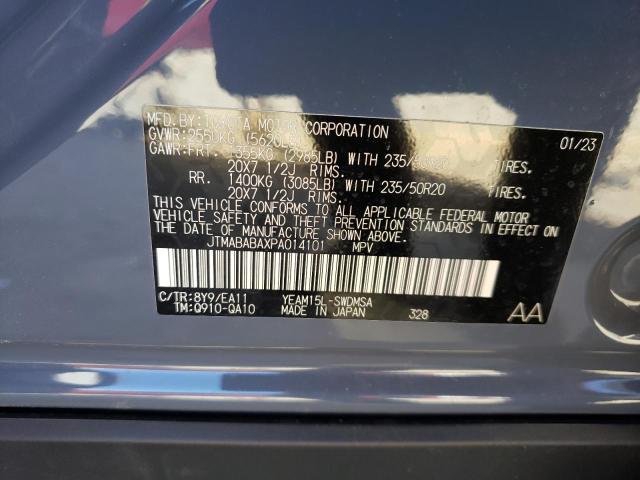 2023 SUBARU SOLTERRA P JTMABABAXPA014101