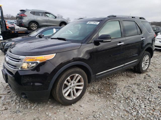 Lot #2445384438 2014 FORD EXPLORER X salvage car