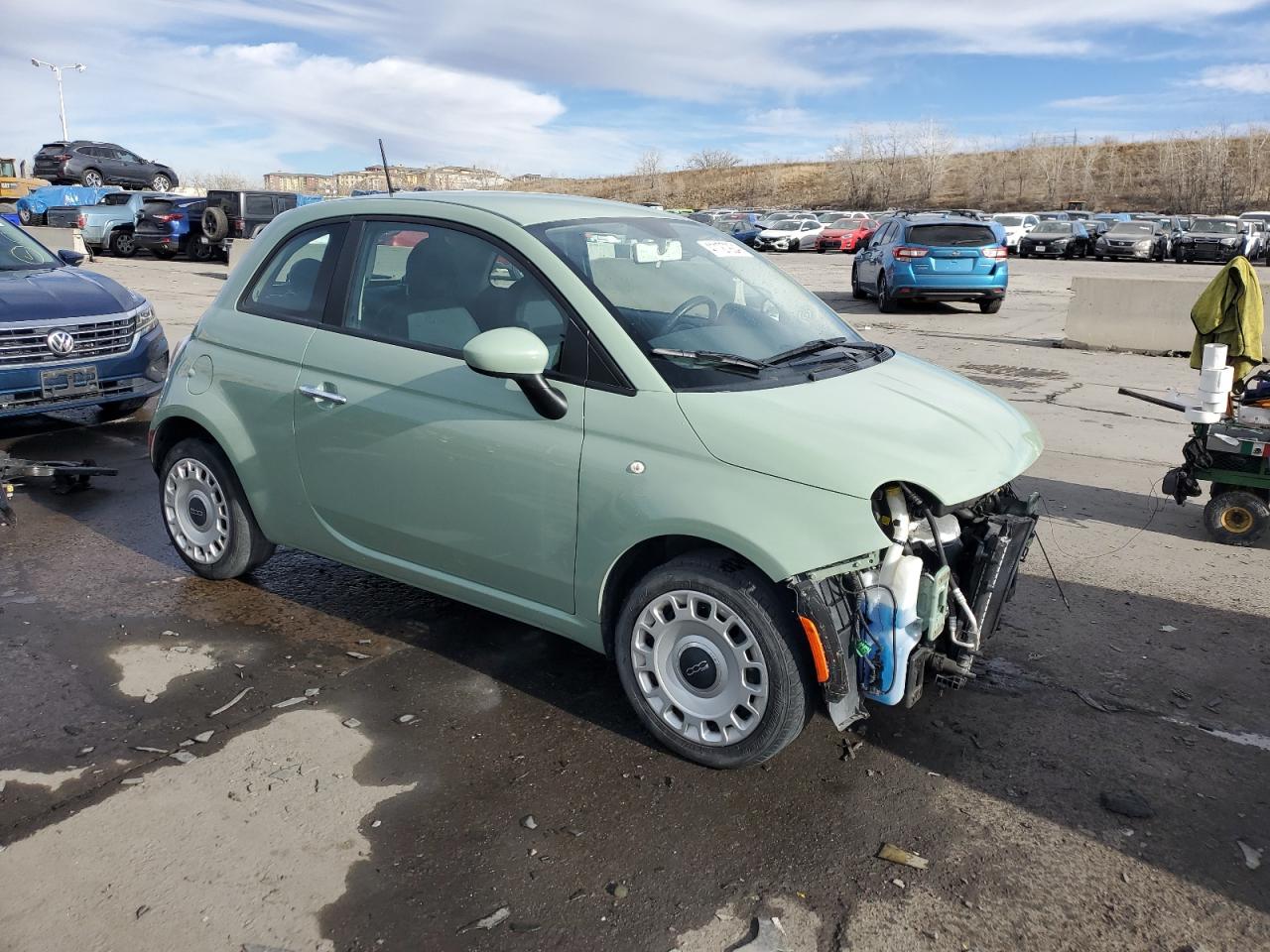 2012 Fiat 500 Pop vin: 3C3CFFAR5CT335245