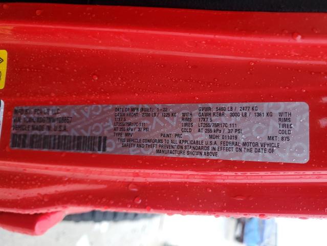 2022 JEEP WRANGER 1C4HJXDG7NW108667