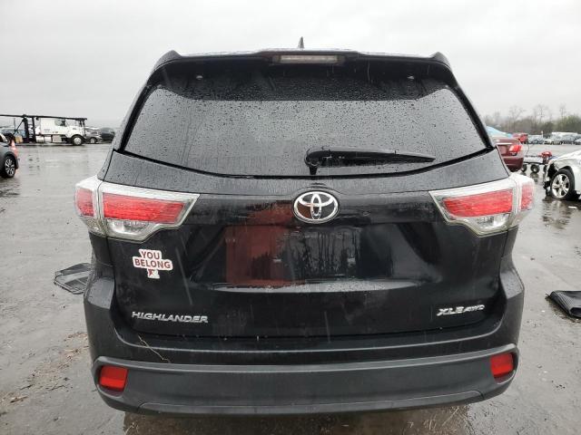 VIN 5TDJKRFH9FS224292 2015 Toyota Highlander, Xle no.6