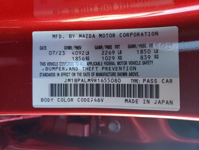 JM1BPALM9R1655080 | 2024 MAZDA 3 PREFERRE