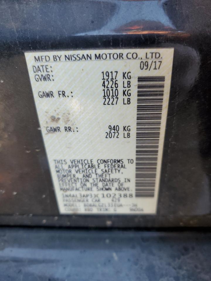 1N4AL3AP3JC102388 NISSAN ALTIMA 2018