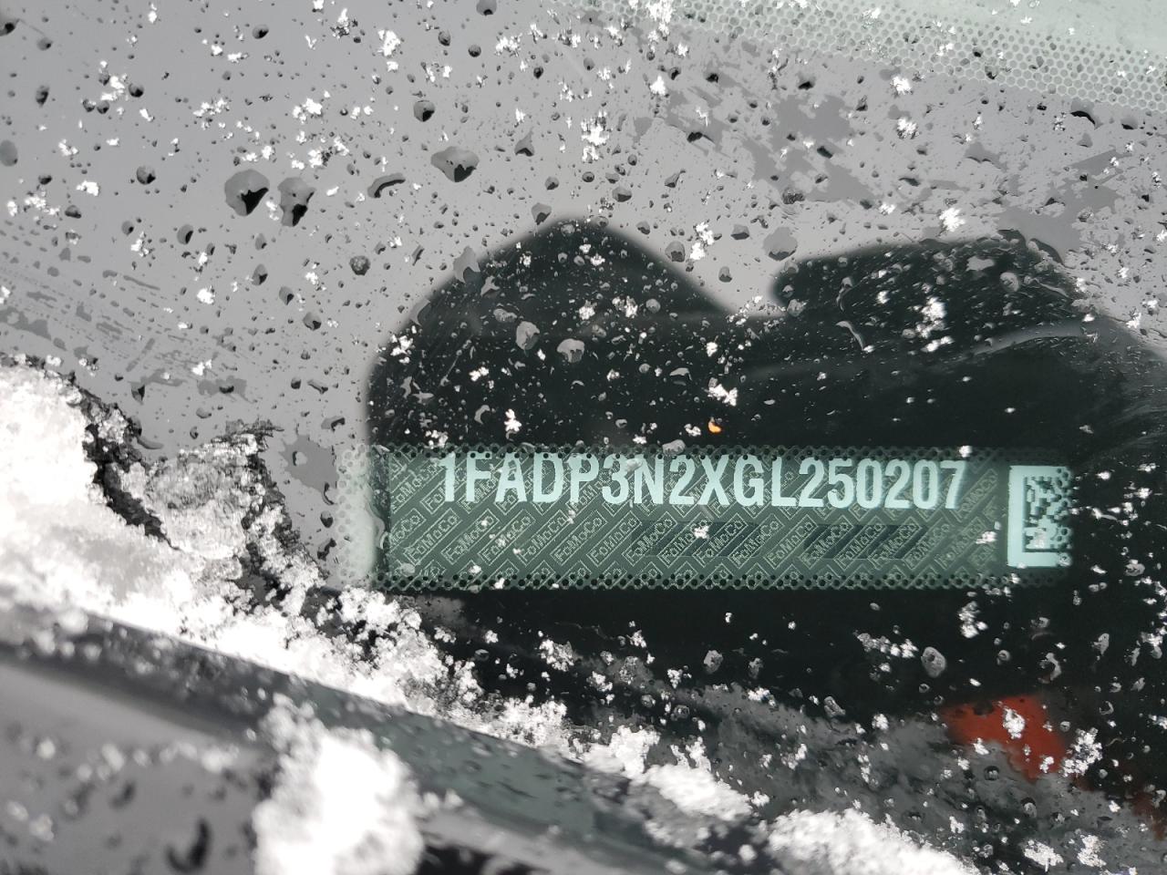 1FADP3N2XGL250207 FORD FOCUS 2016
