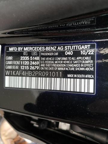 W1KAF4HB2PR091011 | 2023 MERCEDES-BENZ C 300 4MAT