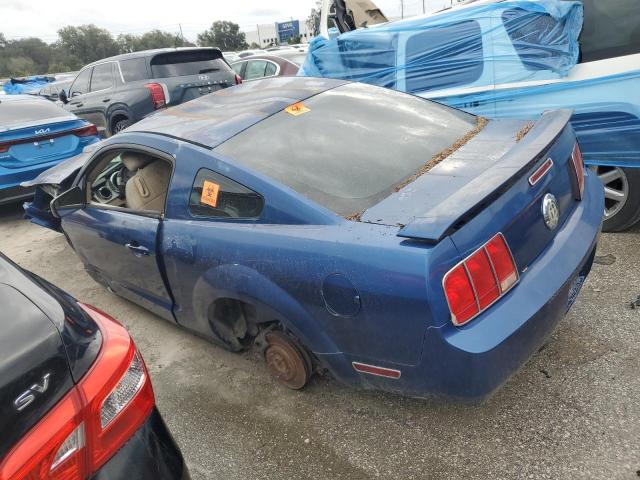 FORD MUSTANG 2006 blue  gas 1ZVFT80N265154956 photo #3