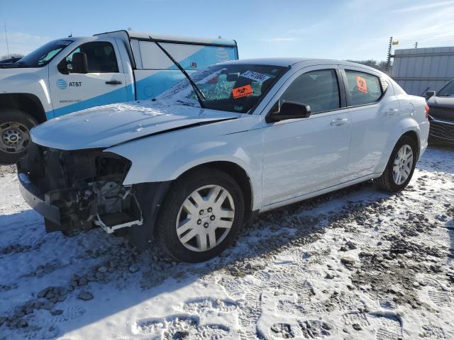 Lot #2438367774 2014 DODGE AVENGER SE salvage car