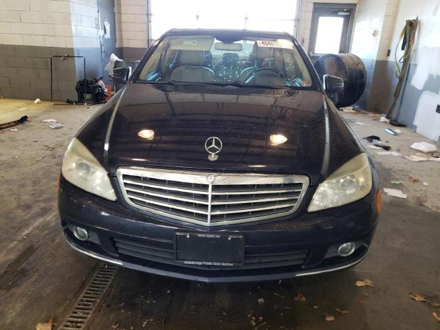 VIN W1K5J4GB2MN191128 2010 MERCEDES-BENZ C-CLASS no.5