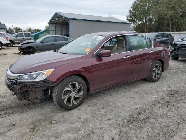 Lot #2329847764 2017 HONDA ACCORD LX salvage car